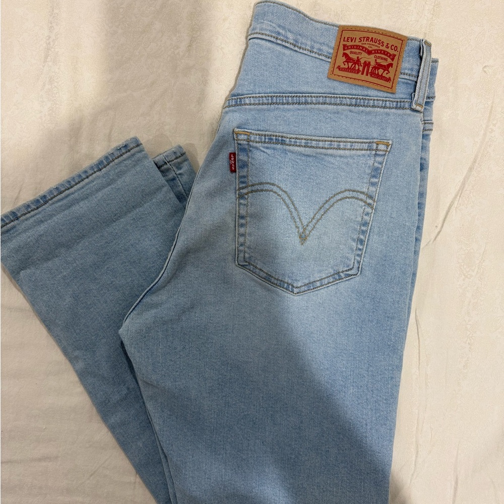 Levi's Classic Light Blue Straight Leg Jeans